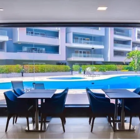 Fully Furnished Apartment At Ocean Blue Compound Cairo Exterior photo